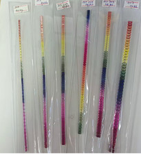 2x3 mm Natural Rainbow Sapphire Emerald Cut 54 pcs Stunning Loose Gemstone