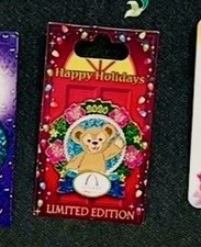 Disney New Disney Aulani Duffy Christmas 2020 Pin Hawaii Exclusive Pin