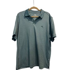 Men's Tommy Bahama polo XLTeal Blue shirt