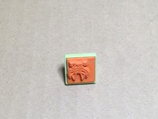 Rare Eggman Sonic the Hedgehog Rubber Stamp Sega Vintage 1990s Segasonic Japan d