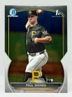 2023 Bowman Draft Chrome PAUL SKENES 1st Bowman Rookie Card RC #BDC-14