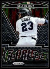 2021 Panini Prizm Fearless Nelson Cruz Minnesota Twins #FR-5