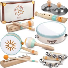 Baby-Musikinstrumente - Montessori-Musikspielzeug für Kleinkinder, Schlaginst...