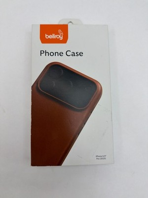 Bellroy Premium Leather Case for Apple iPhone 17 PRO MAX 6.9  Rust Brown