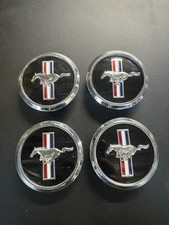 Ford Mustang Center Cap Set Of 4 2005-2009 Part Number 5w1j 1a096 Ba Nice2