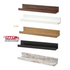 IKEA MOSSLANDA Picture Ledge 55cm – Wall Shelf Photo Rail Floating Display