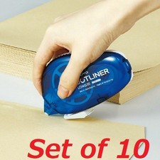 Kokuyo Dot Liner Long Tape Glue DM4300-10, Set of 10, Brand New from Japan