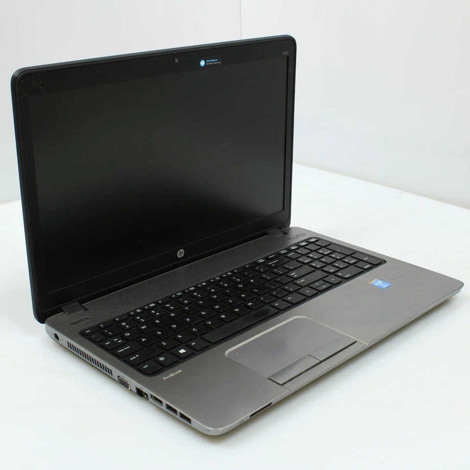 Computadora portátil HP Probook 450 G1 Intel Core i3 4ta generación 8 GB de RAM sin unidad/SO/Batería Foto 2 de 4