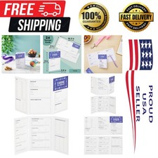 24-Pack Puppy Vaccination Record Cards - Compact Ink-Resistant Health Tools