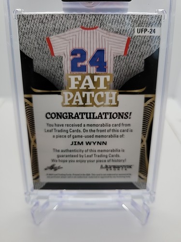 Carte Lionel Messi 2024 Leaf Ultimate Sports – Fat Patch – #1/3 – Rare
