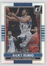 2014-15 Panini Donruss Stat Line Silver Season /190 Ricky Rubio #121 3c7