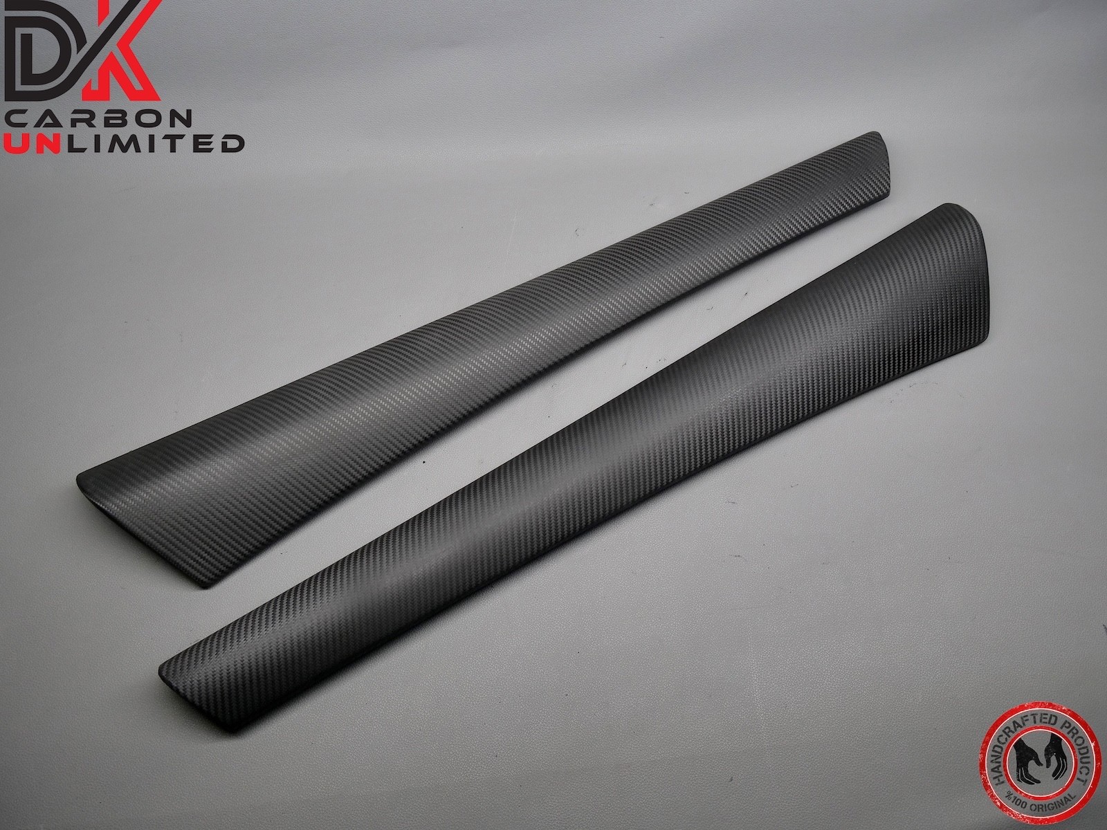 Aston Martin DB9 DBS Full Replacement Matte OEM Factory Carbon Door Cappings