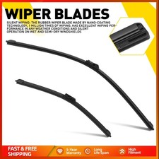 2x Front Windscreen Wiper Blades Set For BMW 5 Series E61 F07 F10 F11 26" 18"