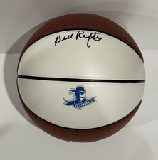BILL RAFTERY SIGNED BASKETBALL SETON HALL PIRATES LEGENDARY ANNOUNCER PROOF