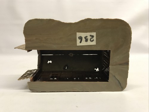 Vintage HO SCALE Eisenbahn rustikaler Schuppen Garage Station Wagon Räder - Bild 10 von 10