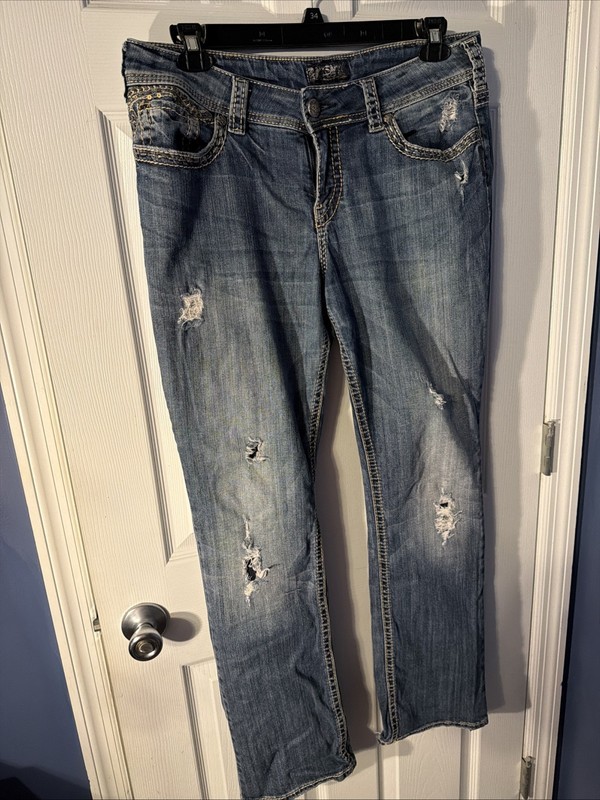 Women’s Silver Jeans Size 14/L33