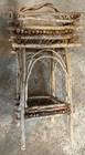 eBay Listing Title: Vintage Adirondack Twig Plant Stand Table Rustic Folk Art Ba — photo 7