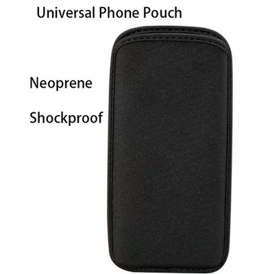 Neoprene Soft Pouch Case Shockproof Universal Mobile Phone Bag For iPhone
