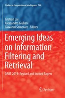 Cristian Lai (U. A.) | Emerging Ideas On Information Filtering And Retrieval