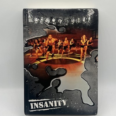 Insanity Total Body Workout Program 10 Disc DVD Complete Set Beachbody #G09