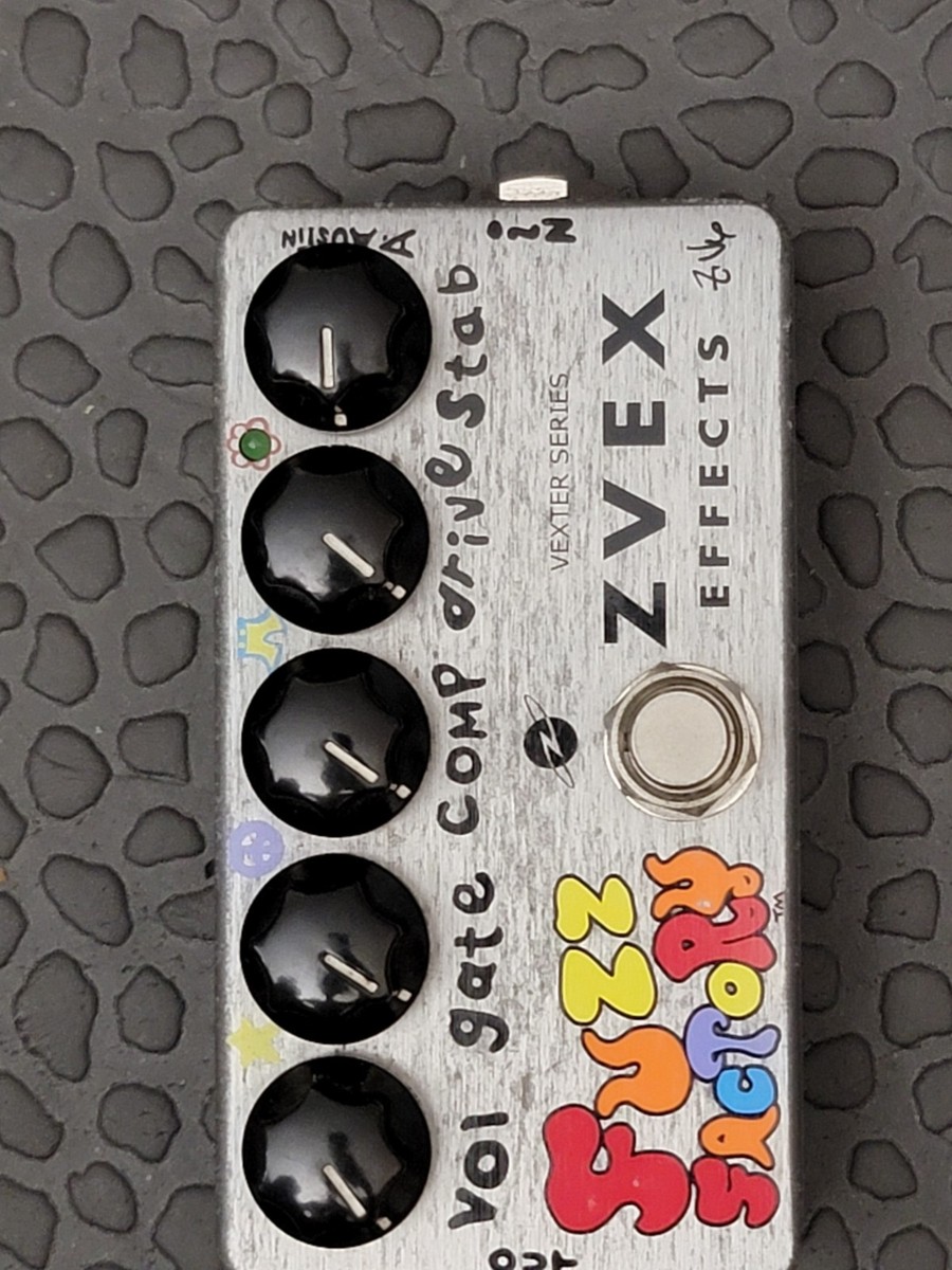 Z.Vex Fuzz Factory Vexter Series Analog Fuzz Pedal for Electric
