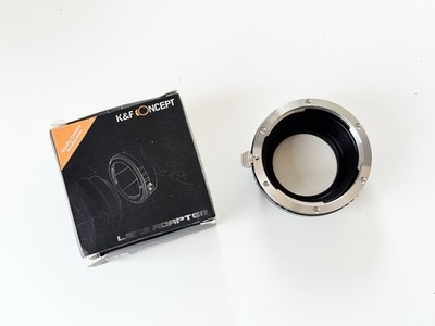 K&F Objektivadapter Für Canon EF Objektive Auf Sony E-Mount Kameras + TOP!