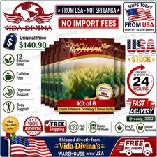 6 Pack TeDivina Herbal Tea Original 12 Herb C...