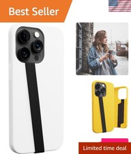 Lightweight, Non-Elastic Phone Loop - Adjustable  Secure Mobile Hand Holder