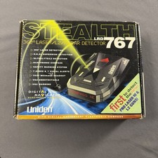 Vintage Uniden Stealth Model: LRD 767 Radar Detector New Open Box