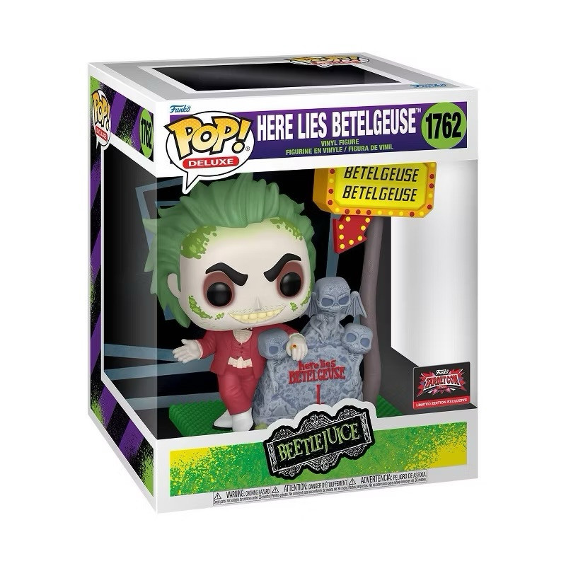 Funko POP Deluxe BEETLEJUICE Here Lies Betelguise TARGETCON 2025 Limited Edition In Stock