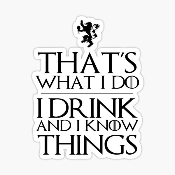 Game of Thrones, Vinyl Die Cut Sticker
