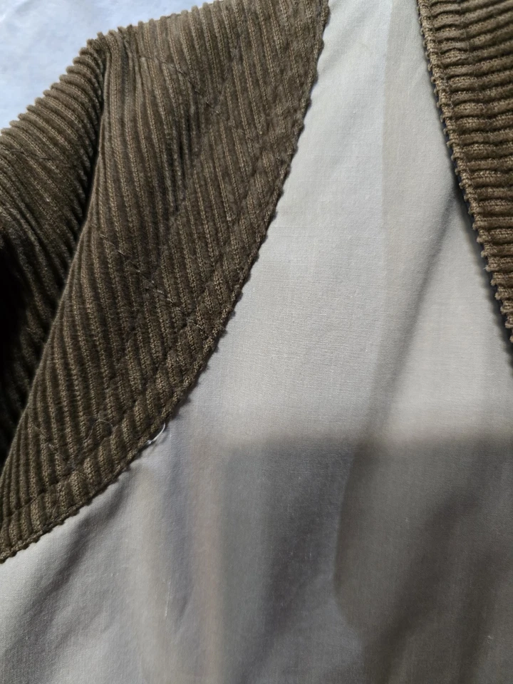 GANT бежевый изолированный сарая куртка Chore пальто L съемный вкладыш вельвет б/у в отличном состоянии - Изображение 3 из 4