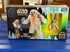 STAR WARS    WAMPA AND LUKE SKYWALKER    HOTH GEAR POTF 1997 KENNER HASBRO