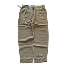 Vintage Ralph Lauren Men Pants 90S Polo By Linen Slacks Limited Edition VHTF Pop