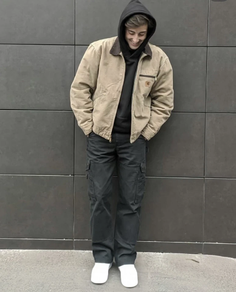 New men's  Detroit jacket work jacket J97 - Image 3 of 4