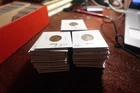 1932 G VG VF XF Lincoln Cents 47 Coin Roll in 2x2 huggers Nice coins HZX