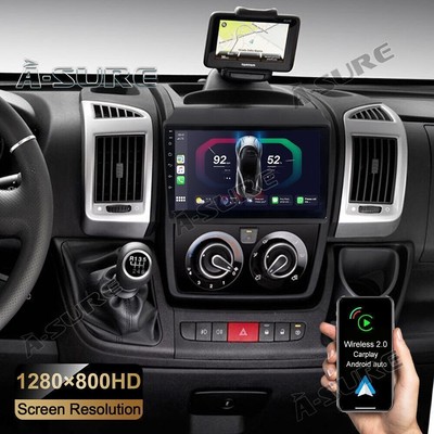 Radio Apple Carplay Android14 Für Fiat Ducato Peugeot Boxer Citroen Jumper Relay