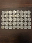 Lot of 40 90% Silver Washington Quarters 1932-1964 P/S/D