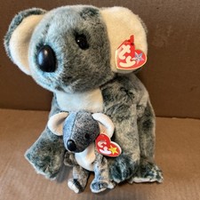 "RARE" Ty Beanie Buddy  Beanie Eucalyptus The Bear - Vintage- MINT W/MINT TAGS