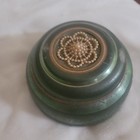 Vintage  Green Cody  Jewelry Box And Pearled — photo 2