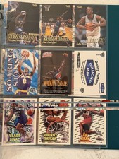 VINTAGE 90S NBA CARDS MINT BINDER - FLEER , UPPERDECK, ETC