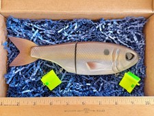 Throwback Retro Glide Bait / Swimbait (Resin) — “Limited Color” ( Brand New)