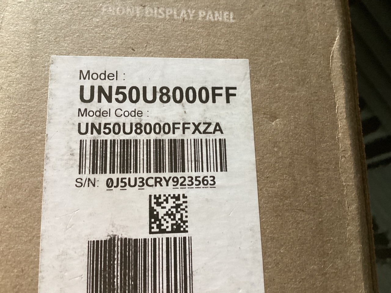 Samsung 50” Series Crystal UHD 4K Smart Tizen TV (2025) UN50U8000FFXZA 3