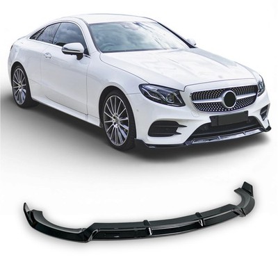 Splitter front spoiler lip fits for Mercedes W213 + C238 AMG Line 2016-2020 (...