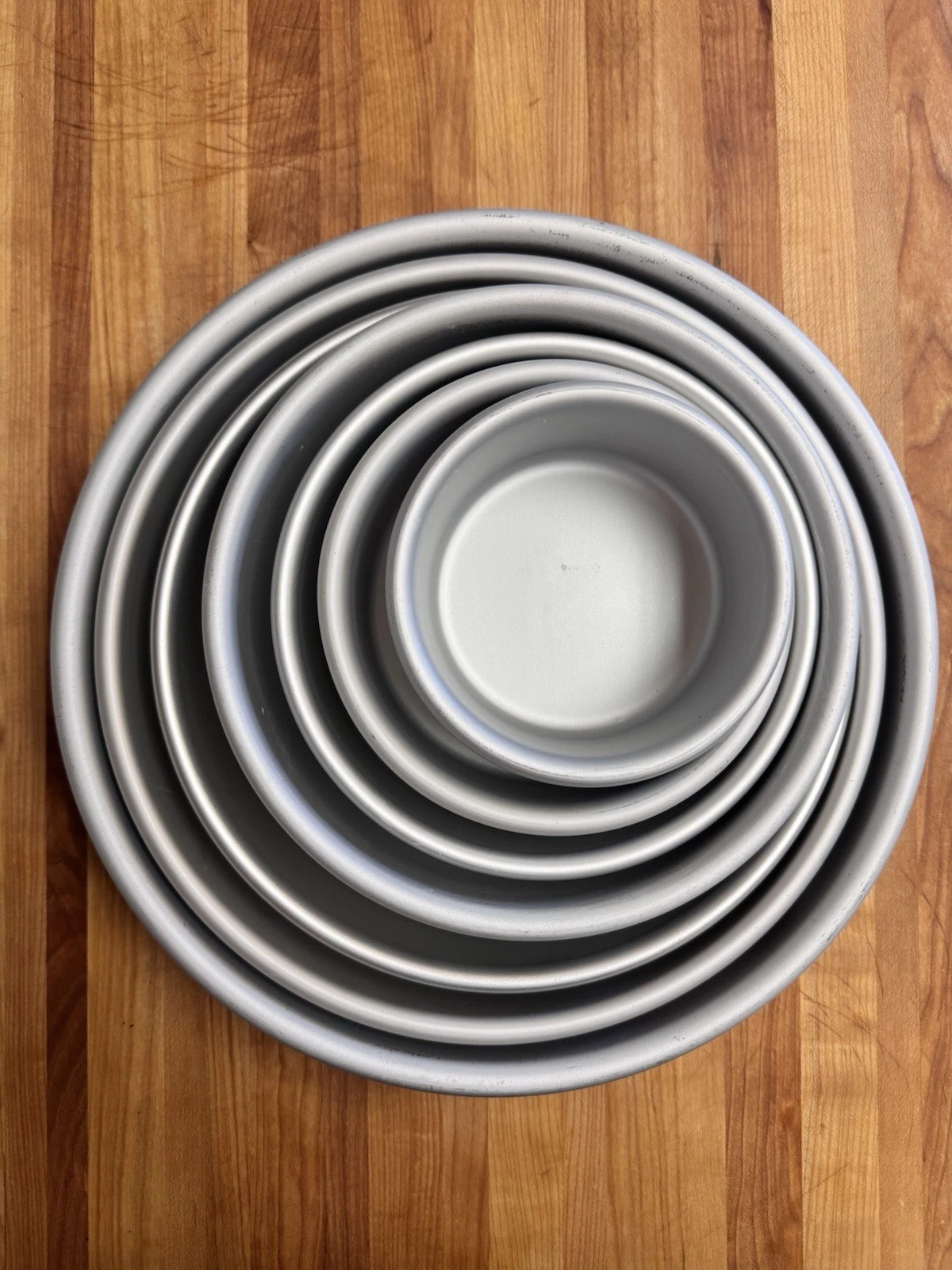 Fat Daddio’s Anodized Aluminum Round Cake (7) Pans – 4” 5” 6” 7” 8” 9” 10” PRD