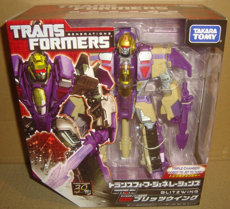 TRANSFORMERS GENERATIONS TG-22 BLITZWING TAKARA TOMY 2013 - Imagen 1 de 4
