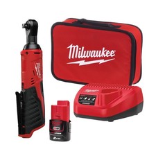 Milwaukee M12 IR-201B 12V 3/8″ Impact Ratchet with 2.0Ah Battery