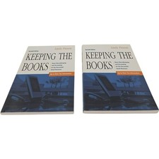 Lot of 2 Keeping The Books Linda Pinson 7th Seventh Edition Accounting Book