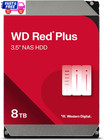WD Red Plus 8TB NAS Hard Drive 3.5" 5640RPM SATA 6Gb/s CMR 256MB WD80EFPX