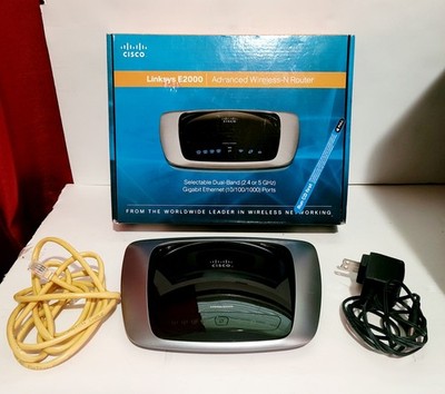 Linksys E2000 300 Mbps 4-Port Gigabit Wireless N Router (B003B20F54)